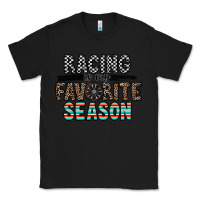 Black racing is my favorite season Classic Tee - CowhideDigitalArt