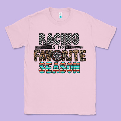 Racing Is My Favorite Season Classic Tee Designed By Cowhidedigitalart