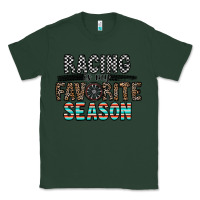Sports Green racing is my favorite season Classic Tee - CowhideDigitalArt