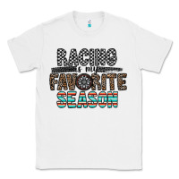 White racing is my favorite season Classic Tee - CowhideDigitalArt
