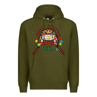 Army Green merry christmas shitter s full Premium Hoodie - MaliasSmallBusiness