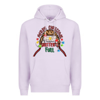 Lilac merry christmas shitter s full Premium Hoodie - MaliasSmallBusiness