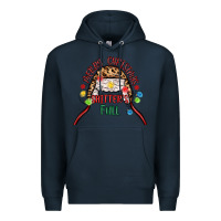 Navy merry christmas shitter s full Premium Hoodie - MaliasSmallBusiness