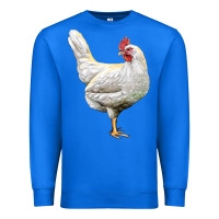 True Royal leghorn chicken Premium Sweatshirt - LillyAllenDesigns
