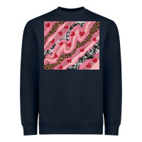 Navy valentines day pinky Heavyweight Sweatshirt - RanaPortraitStore