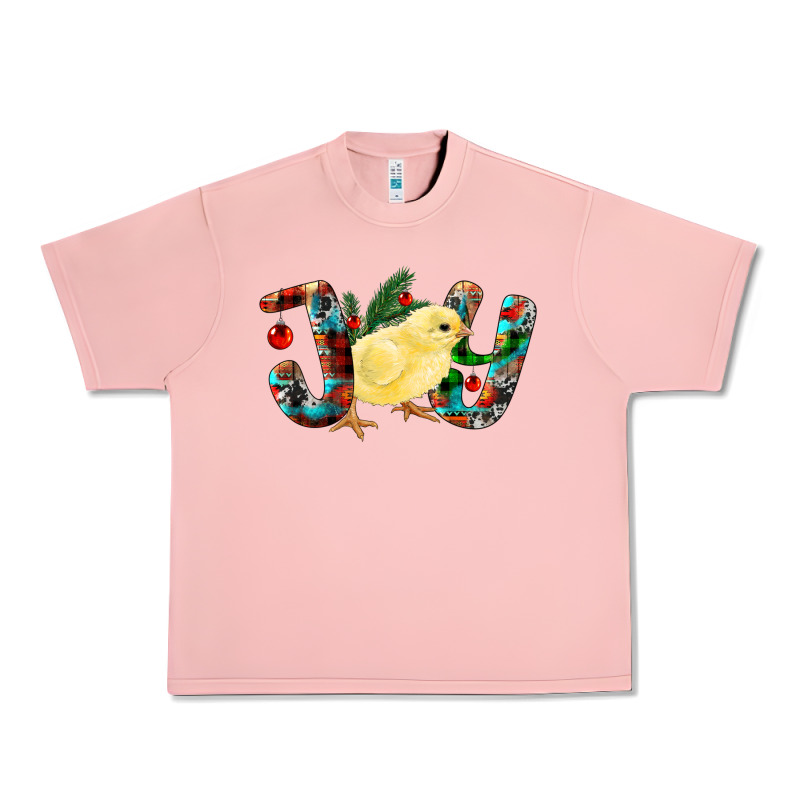 Christmas Joy Chick Urban Heavy Tee by RanaPortraitStore | Teevron