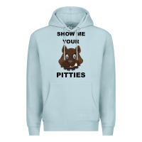 Blue Mist Show Me Your Pitties Premium Hoodie - Bettercallsaul