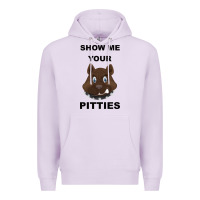 Lilac Show Me Your Pitties Premium Hoodie - Bettercallsaul