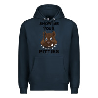 Navy Show Me Your Pitties Premium Hoodie - Bettercallsaul