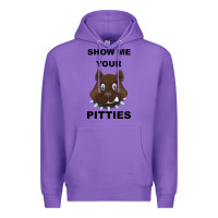 Purple Show Me Your Pitties Premium Hoodie - Bettercallsaul