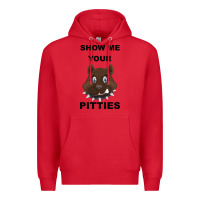 Red Show Me Your Pitties Premium Hoodie - Bettercallsaul