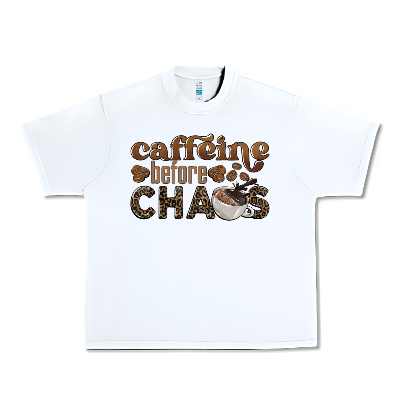 Caffeine Before Chaos Urban Heavy Tee by BarkalooDesign | Teevron