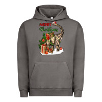 Pigment Tornado merry christmas brachiosaurus Urban Hoodie - LillyAllenDesigns