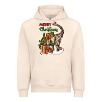 Sandshell merry christmas brachiosaurus Urban Hoodie - LillyAllenDesigns
