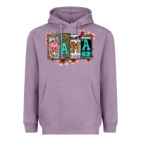 Lavender license letters floral mama Heavyweight Hoodie - Jasminsmagicworld
