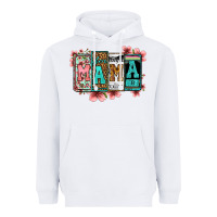 White license letters floral mama Heavyweight Hoodie - Jasminsmagicworld