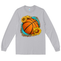 Moon Dust western basketball with sunflower Long Sleeve Tee - HRA Design Shop