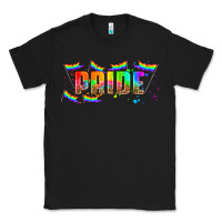 Black lgbtq pride  libbey glass Classic Tee - HRA Design Shop