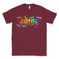 Burgundy lgbtq pride  libbey glass Classic Tee - HRA Design Shop