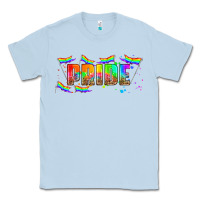 Dusty Blue lgbtq pride  libbey glass Classic Tee - HRA Design Shop