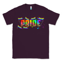 Plum lgbtq pride  libbey glass Classic Tee - HRA Design Shop