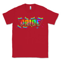 Red lgbtq pride  libbey glass Classic Tee - HRA Design Shop