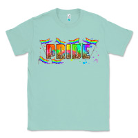 Seafoam lgbtq pride  libbey glass Classic Tee - HRA Design Shop