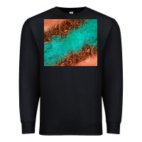 Black leather turquoise glitter tumbler Premium Sweatshirt - Jasminsmagicworld