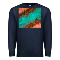 Navy leather turquoise glitter tumbler Premium Sweatshirt - Jasminsmagicworld
