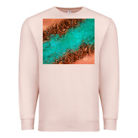 Pale Pink leather turquoise glitter tumbler Premium Sweatshirt - Jasminsmagicworld