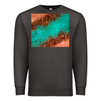 Smoke leather turquoise glitter tumbler Premium Sweatshirt - Jasminsmagicworld