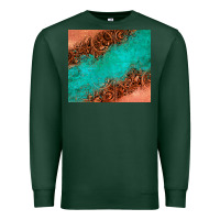 Sports Green leather turquoise glitter tumbler Premium Sweatshirt - Jasminsmagicworld