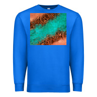 True Royal leather turquoise glitter tumbler Premium Sweatshirt - Jasminsmagicworld