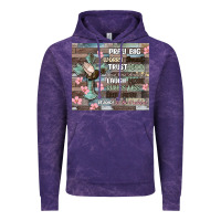 Cloud Purple pray big worry small trust god Vintage Hoodie - MaliasSmallBusiness