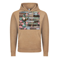 Vintage Coffee pray big worry small trust god Vintage Hoodie - MaliasSmallBusiness