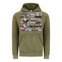 Vintage Olive pray big worry small trust god Vintage Hoodie - MaliasSmallBusiness