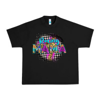 Black racing mama Urban Heavy Tee - Zillion Design Studio