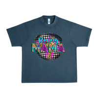 Midnight Navy racing mama Urban Heavy Tee - Zillion Design Studio