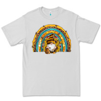 Dove Grey western bee gnomes sunflowers beehive honeycomb leopard turquoise sera Premium Tee - Artiststas