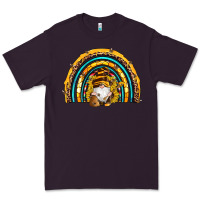 Plum western bee gnomes sunflowers beehive honeycomb leopard turquoise sera Premium Tee - Artiststas