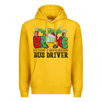 Lemon my sleigh broke so now i am a school bus driver Premium Hoodie - MaliasSmallBusiness
