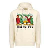 Sandshell my sleigh broke so now i am a school bus driver Premium Hoodie - MaliasSmallBusiness