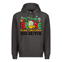 Smoke my sleigh broke so now i am a school bus driver Premium Hoodie - MaliasSmallBusiness