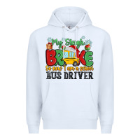 White my sleigh broke so now i am a school bus driver Premium Hoodie - MaliasSmallBusiness