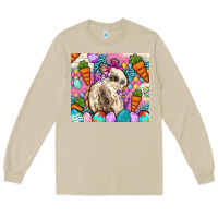 Mushroom Easter Bunny tumbler Easter Day Long Sleeve Tee - Neo Western
