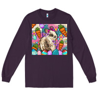 Plum Easter Bunny tumbler Easter Day Long Sleeve Tee - Neo Western