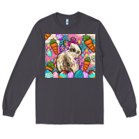 Smoke Easter Bunny tumbler Easter Day Long Sleeve Tee - Neo Western