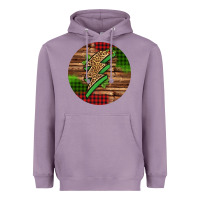Lavender leopard lightning bolt Christmas Heavyweight Hoodie - Jasminsmagicworld