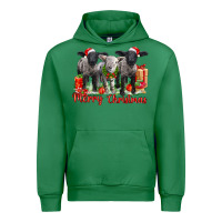 Emerald merry christmas baby sheeps Urban Hoodie - LillyAllenDesigns