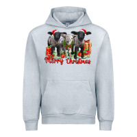Heather Grey merry christmas baby sheeps Urban Hoodie - LillyAllenDesigns